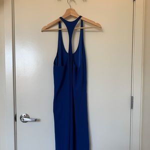 Aritzia Wilfred Cobalt Blue Dress
